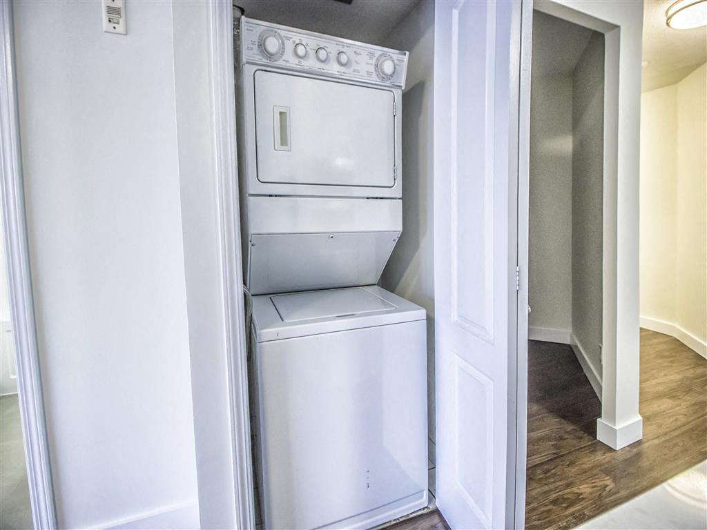 In-suite laundry.  Thumbnail click to zoom.