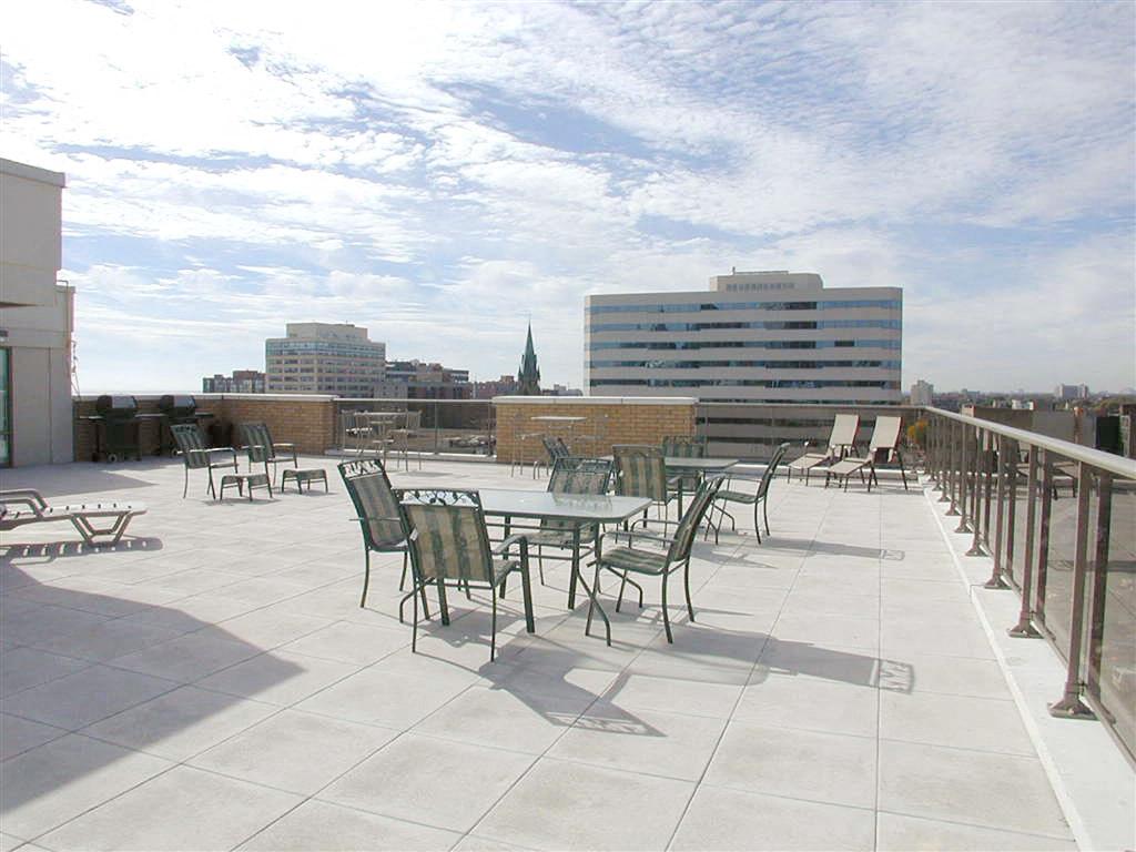 Large and open rooftop terrace.  Thumbnail click to zoom.