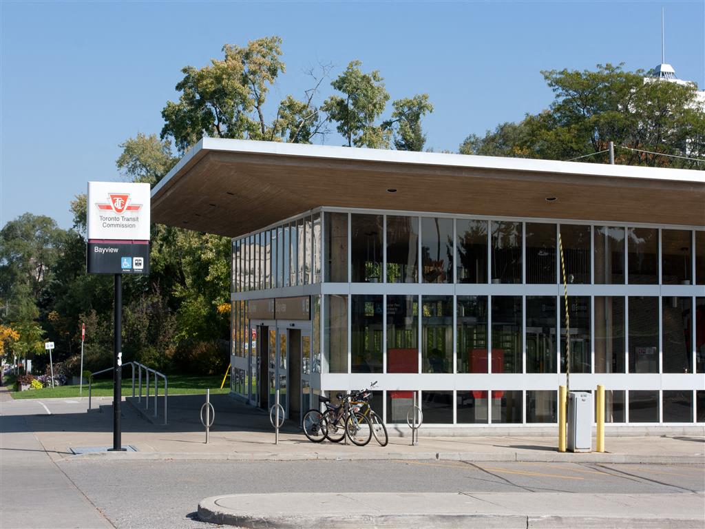 Just steps from the subway and public transit.  Thumbnail click to zoom.