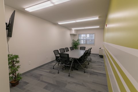 Hold a meeting in the Boardroom