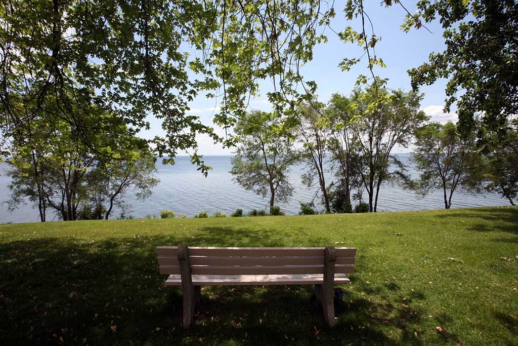 Just steps from the water front.  Thumbnail click to zoom.