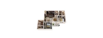 A series of images showing different rooms of a house.
