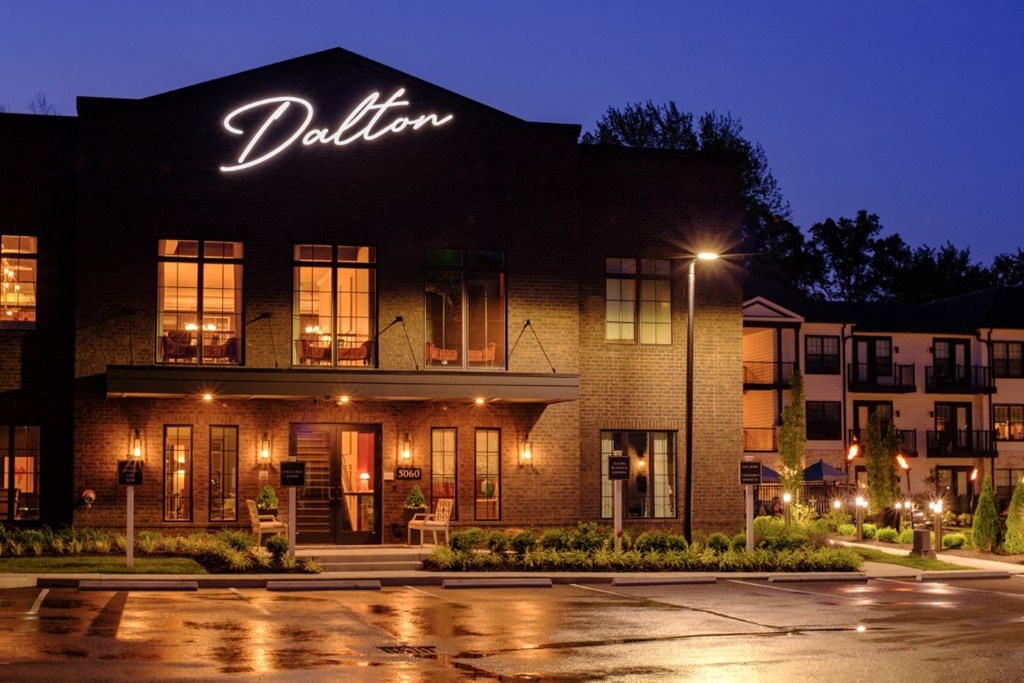 Building Exterior View In Night at Dalton, Ohio, 43081