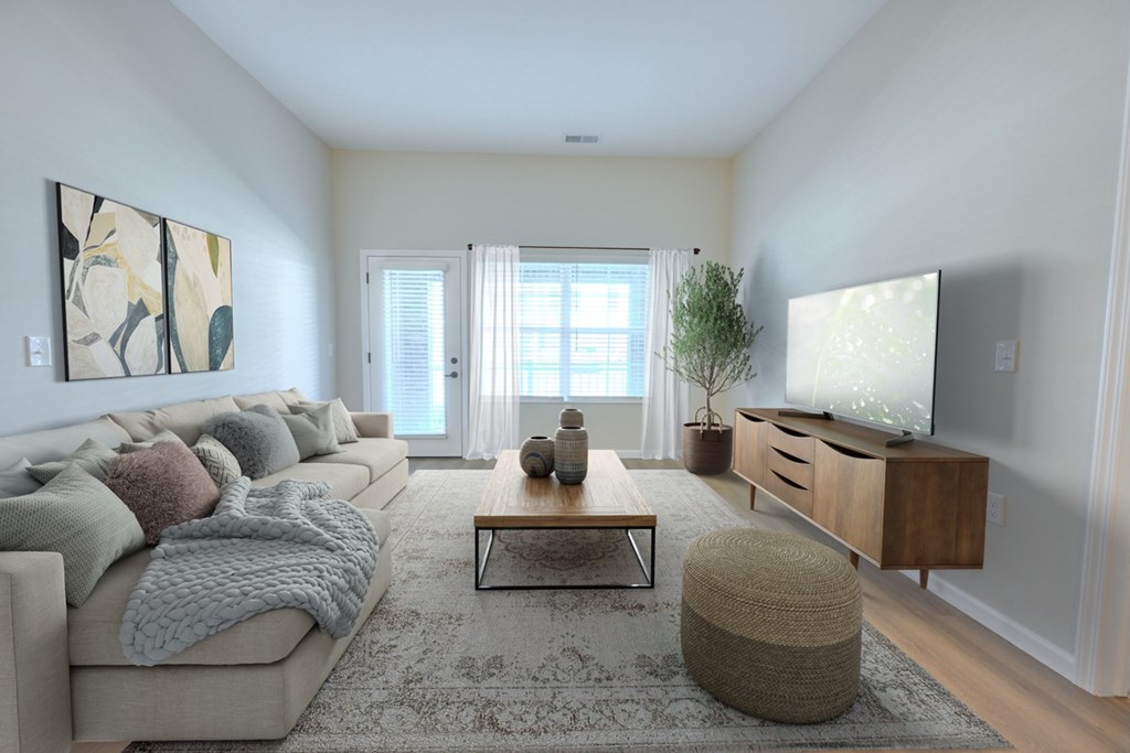 Cozy Living Room at Fairmont Apartments, Westerville, OH