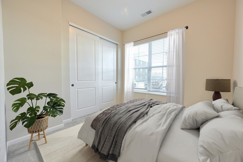 Cozy Bedroom at Fairmont Apartments, Westerville, 43081