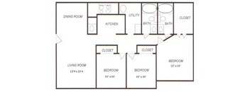 Three Bedroom-Two Bath