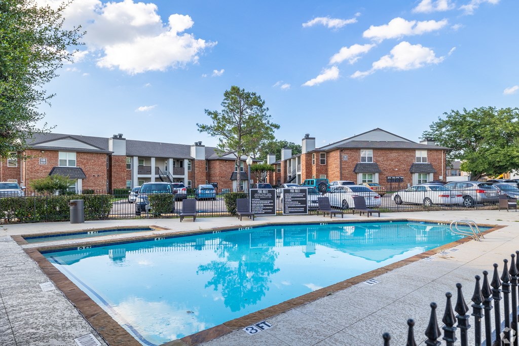 our apartments at the district feature a swimming pool