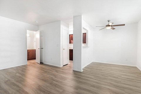 Empty Room at Hillcrest Apartments, Euless, TX
