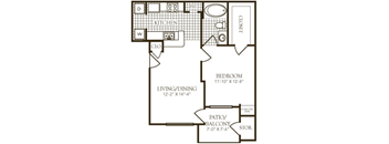 A1 - One Bedroom One Bath