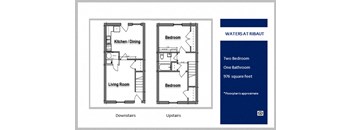 Waters at Ribaut Two Bedroom Townhome