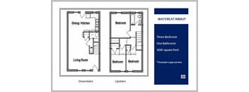 Waters at Ribaut Three Bedroom Townhome