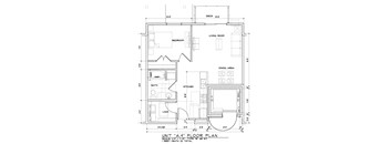 A detailed black and white floor plan of a residential unit labeled "A.4".