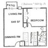1 Bedroom 1 Bath