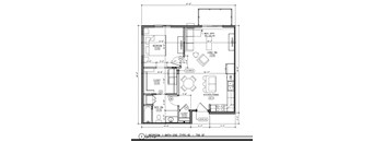 a floor plan of a small house