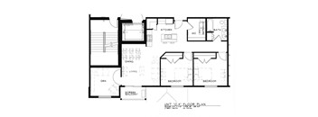 2 Bedroom + DEN 1 Bathroom