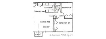 2 Bedroom 1 Bathroom