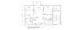 A detailed architectural floor plan for a "B2" floor plan type.