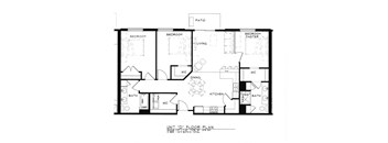 3 Bedroom 1.75 Bathroom