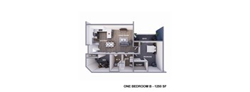 an image of the one bedroom b floor plan  apartments