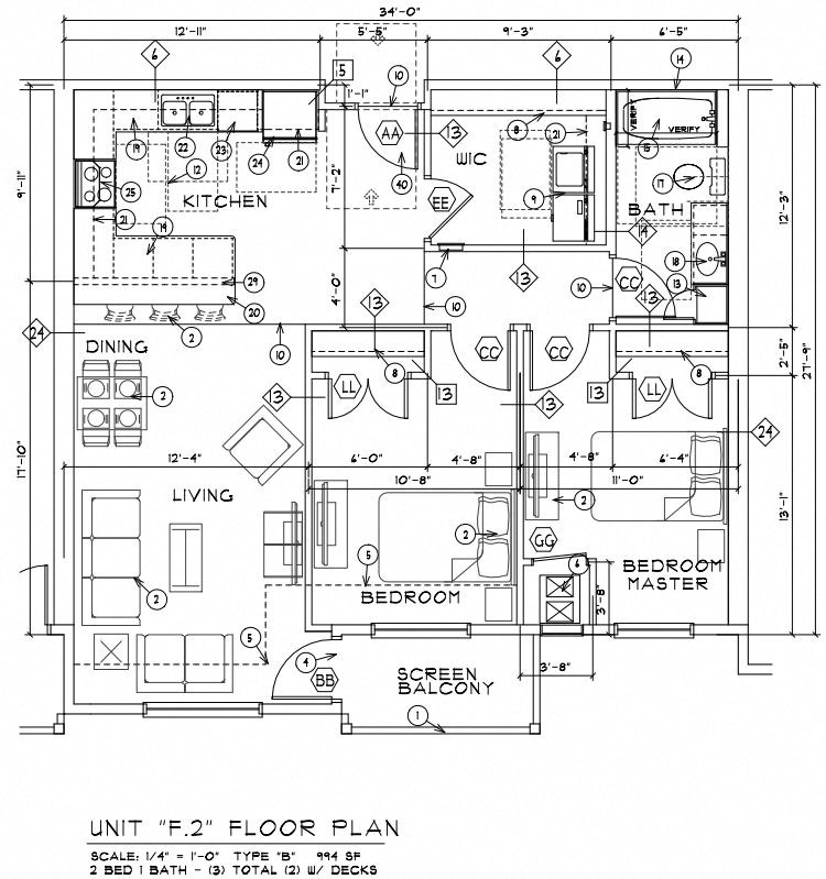 a floor plan of a house with furniture on it