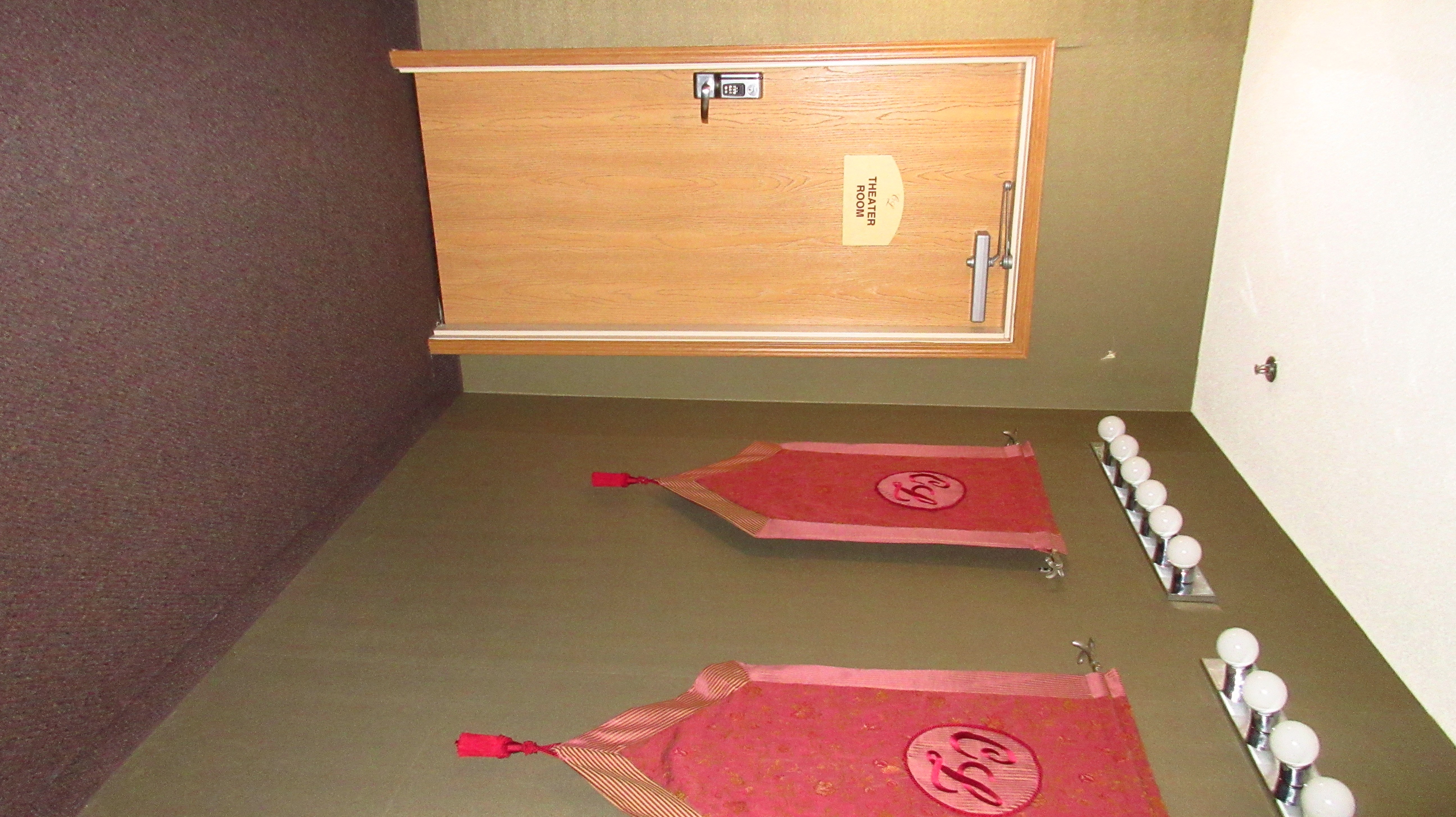 Entrance to Theater Room