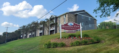 the preserve at mission view apartments entrance sign