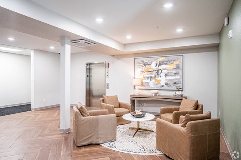 the preserve at ballantyne commons community living room