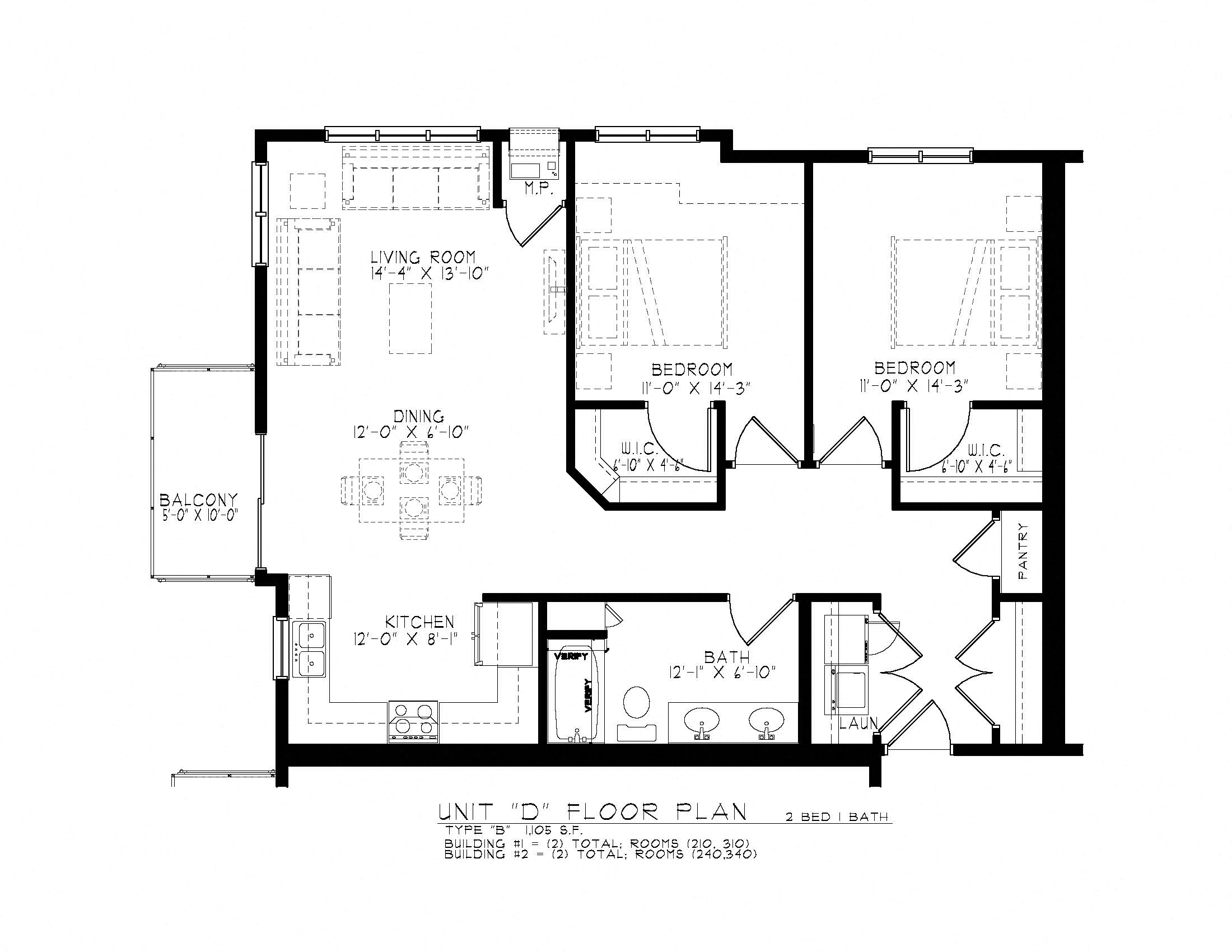 1105 SF