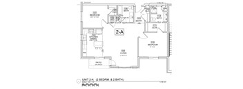 the floor plan of the second level of the house