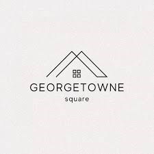 a logo of a house with a triangle