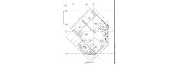 A drawing of a floor plan for a residential unit.