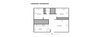 2 BEDROOM 1 BATHROOM UNIT