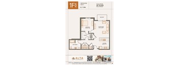 1F Floorplan at Alta Apartments, Wisconsin