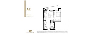 a2 floor plan | station a apartments | denver, co