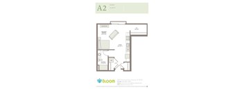 A2 Floorplan at Bloom, Wisconsin, 53716