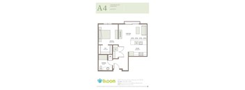 A4 Floorplan at Bloom, Monona, WI