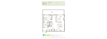 B4 Floorplan at Bloom, Wisconsin, 53716