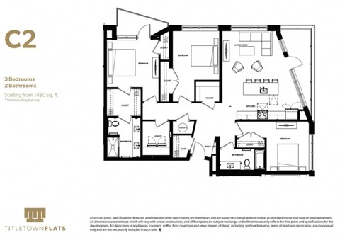 a floor plan of a house