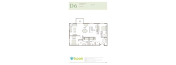 D6 Floorplan at Bloom, Monona, WI