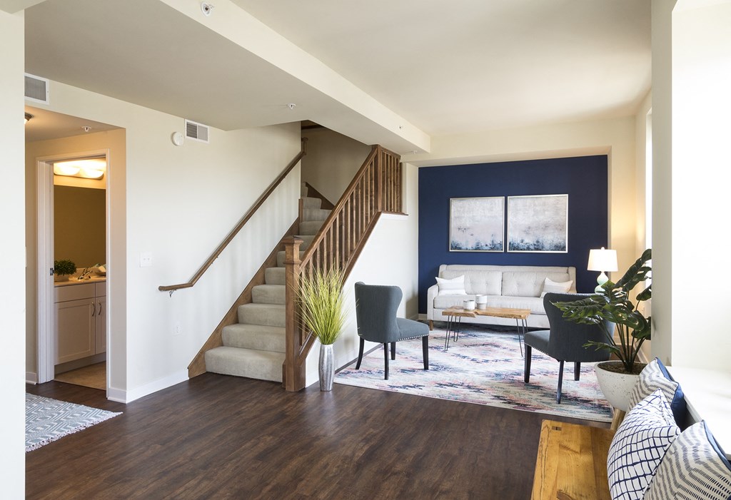 Carpeted Stairway at Grand Wisconsin, Milwaukee, WI