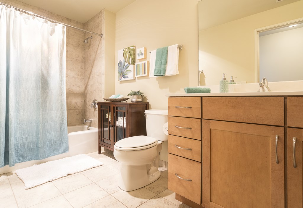 Bathroom With Bathtub and storage at Grand Wisconsin, Wisconsin