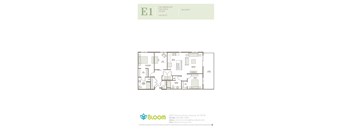 E1 Floorplan at Bloom, Monona, Wisconsin