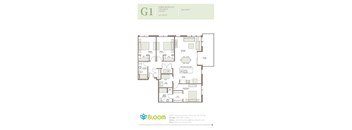 G1 Floorplan at Bloom, Wisconsin
