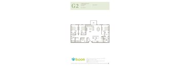 3 Bedroom Floorplan at Bloom, Monona, WI, 53716