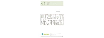 G3 Floorplan at Bloom, Monona, WI