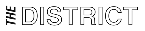 The District logo with a green background.