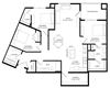 3 Bedroom L1 Floor Plan 3 Bedroom L1 Floor Plan at Two Points Crossing, Madison, Wisconsin
