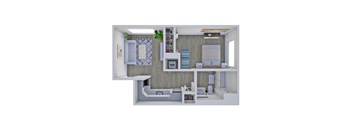 a 2103 sq ft floor plan  1 bedroom