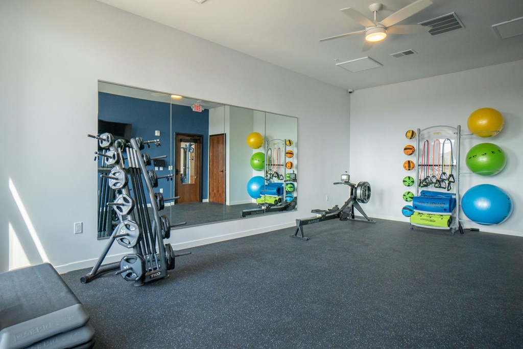 Gym at Two Points Crossing, Madison, WI