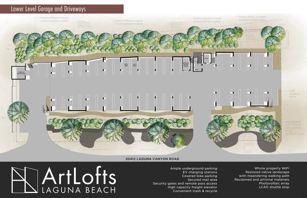ArtLofts Garage Level